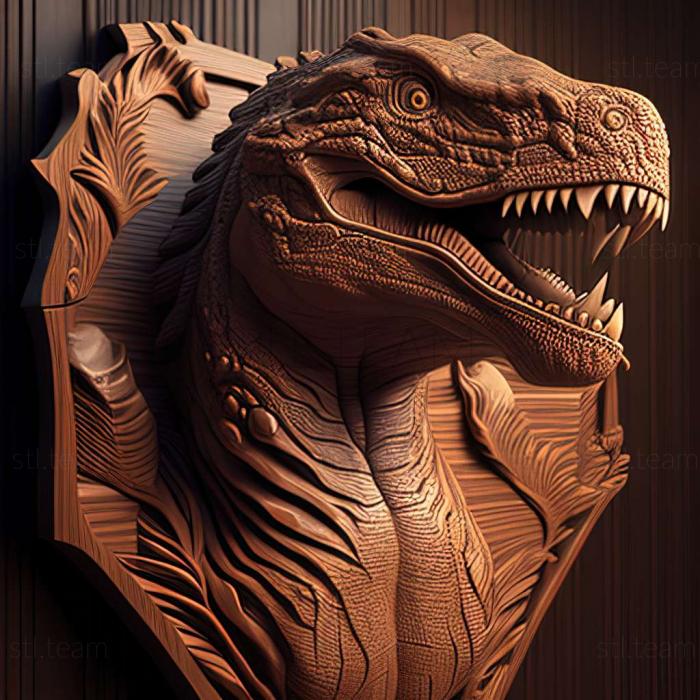 3D модель Янчуанозавр (STL)